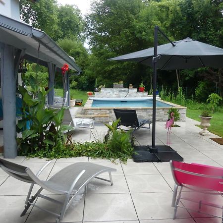 Villa Toki Eder chez Marisol, piscine chauffée, décoration soignée et océan à 15 minutes entre Bayonne et Hossegor à Saint-Martin-de-Seignanx Extérieur photo