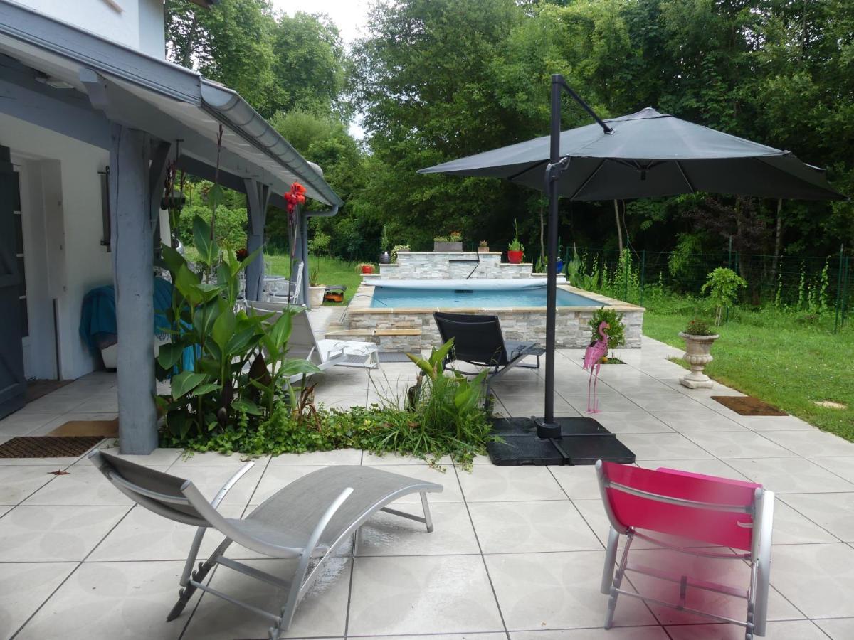 Villa Toki Eder chez Marisol, piscine chauffée, décoration soignée et océan à 15 minutes entre Bayonne et Hossegor à Saint-Martin-de-Seignanx Extérieur photo